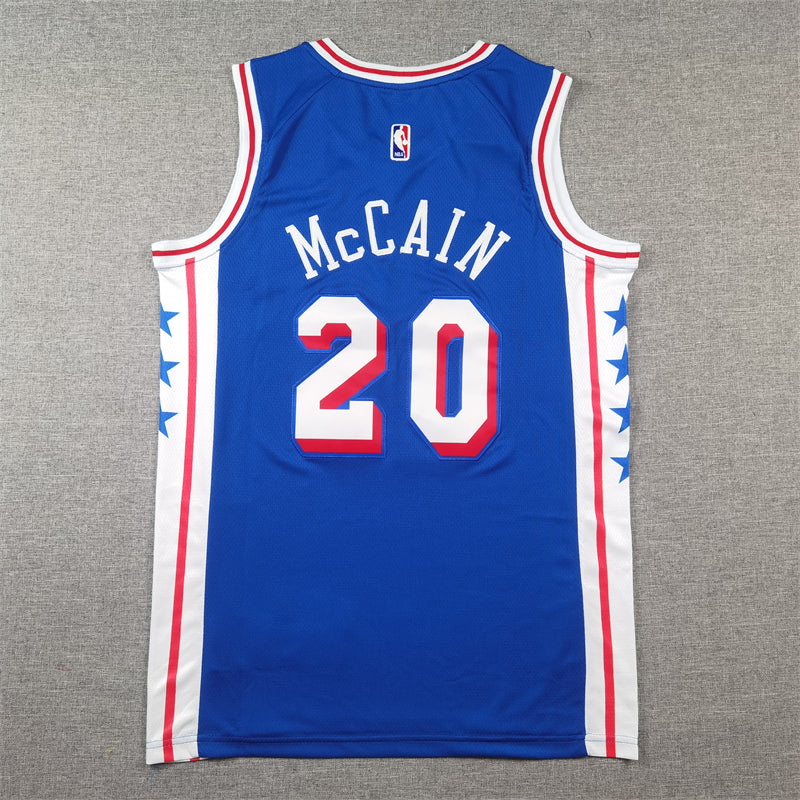 Philadelphia 76ers 20 blue Jersey NBA