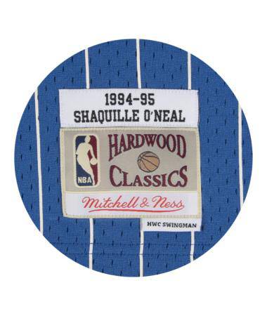 Men’s Shaquille O’Neal Orlando Magic 1994-95 Blue Swingman Jersey By Mitchell & Ness