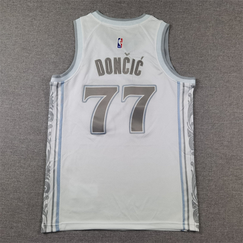 Calf 77 white city version Jersey NBA