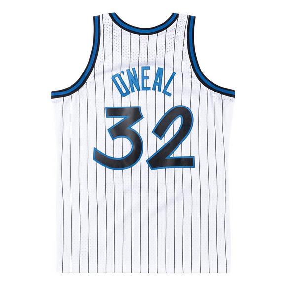 Men’s Shaquille O’Neal Orlando Magic 1993-94 White Swingman Jersey By Mitchell & Ness