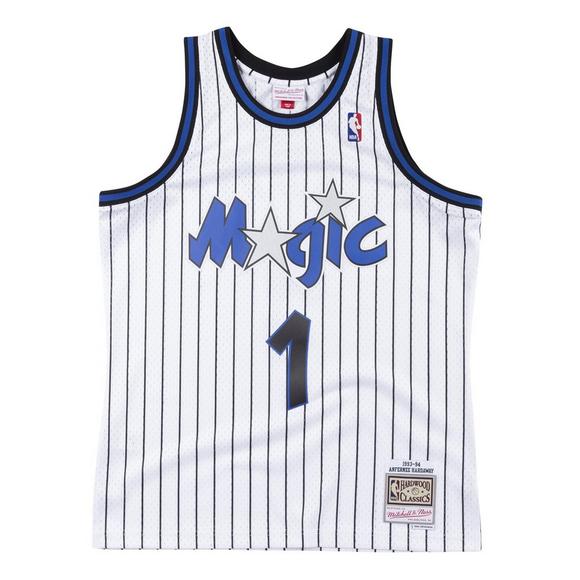Mens Anfernee “Penny” Hardaway Orlando Magic Mitchell & Ness White 1993-94 Hardwood Classics Swingman Jersey