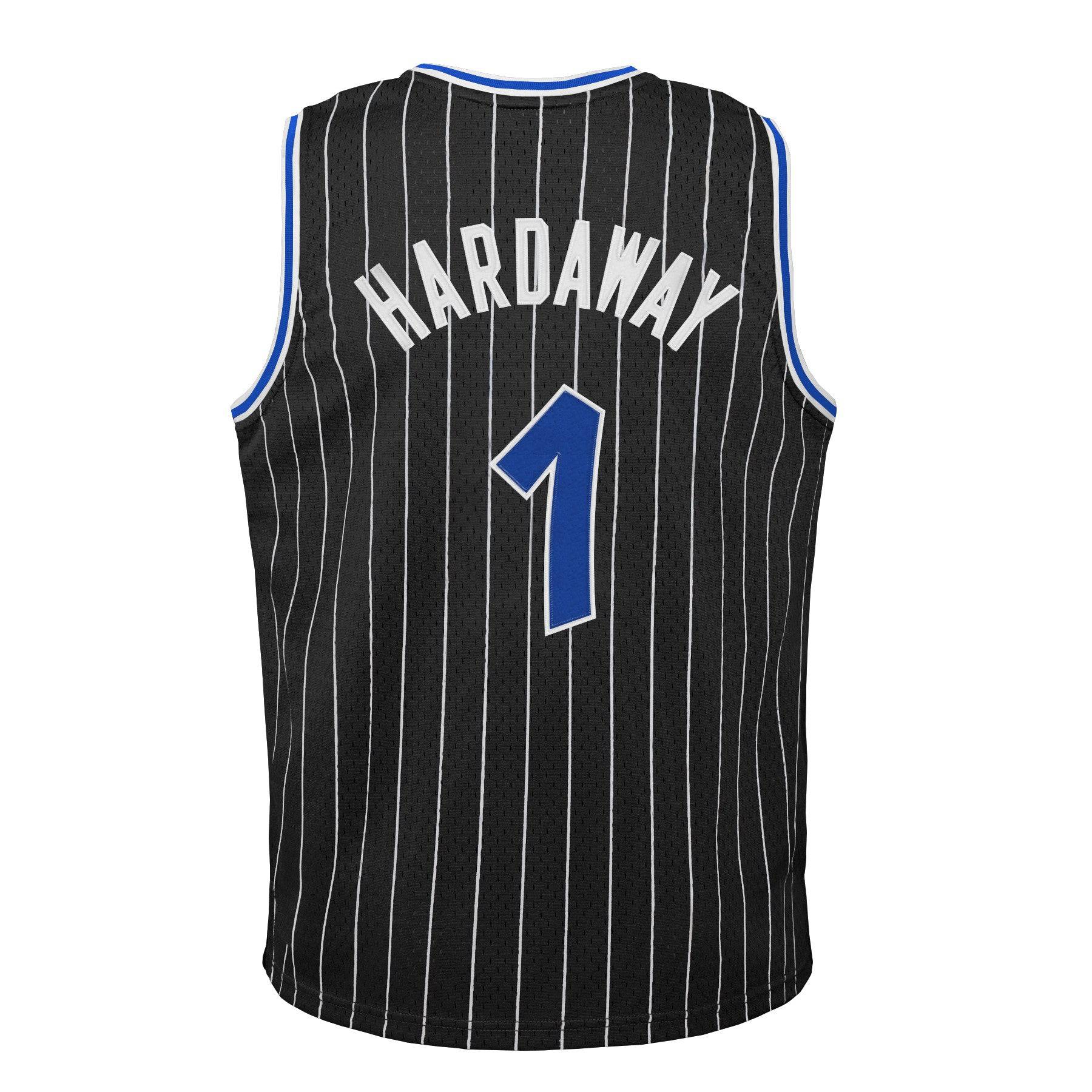 Youth Orlando Magic Anfernee Penny Hardaway Mitchell & Ness NBA Black Hardwood Classic Swingman Jersey