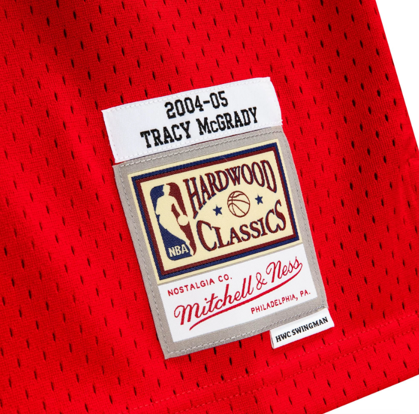 Men’s Tracy McGrady Houston Rockets 2004-05 Red Swingman Jersey By Mitchell & Ness