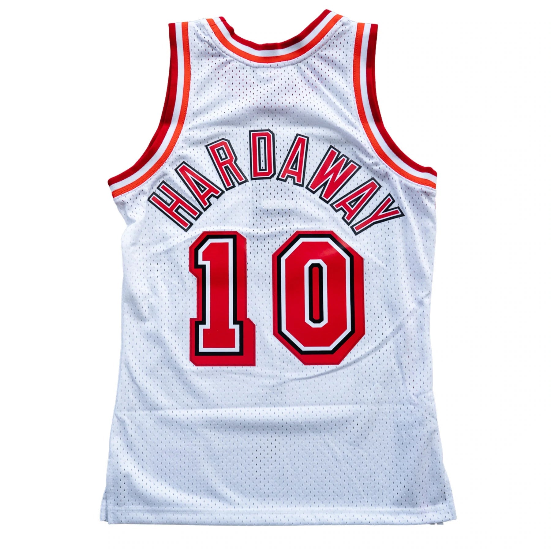 Miami Heat Tim Hardaway Mitchell & Ness NBA Mens Hardwood Classics White Swingman Jersey