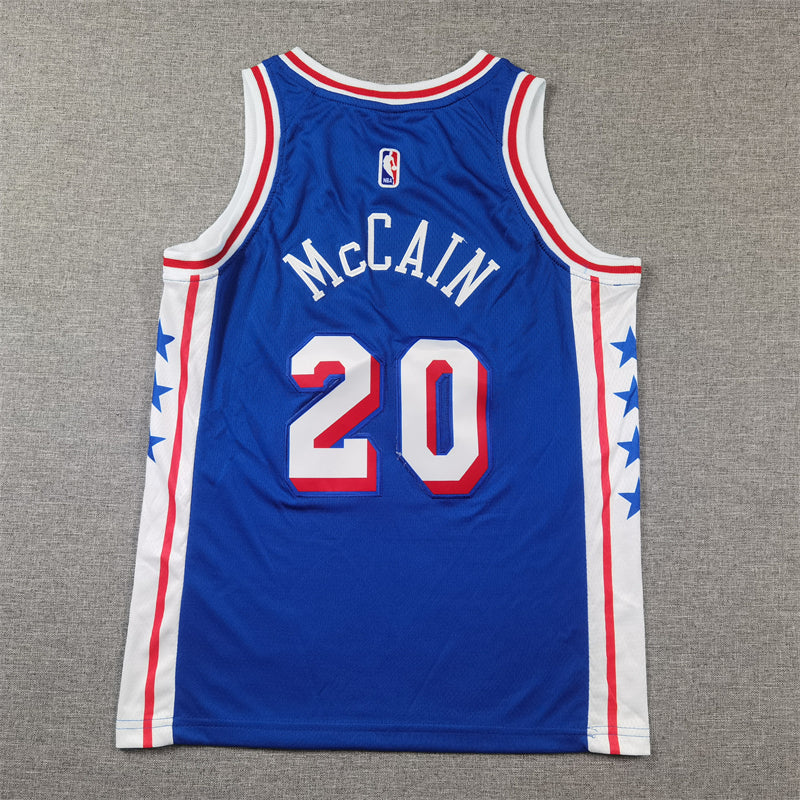 Philadelphia 76ers 20 blue Jersey NBA