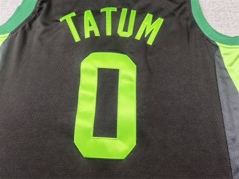 Boston Celtics 0 Black City Edition Jersey NBA