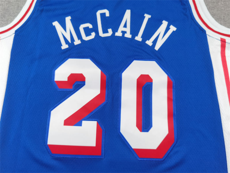 Philadelphia 76ers 20 blue Jersey NBA