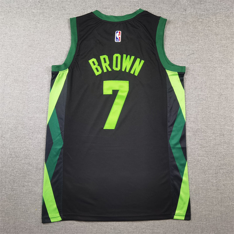 Boston Celtics 7 Black City Edition Jersey NBA