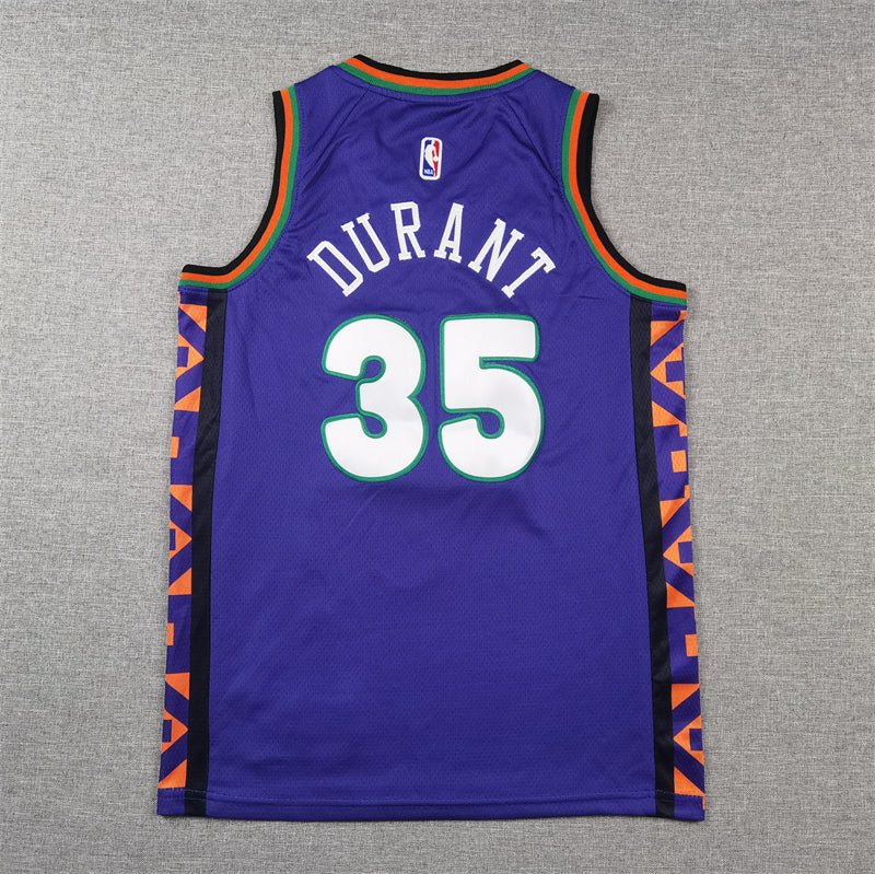 Phoenix Suns 35 Purple City Edition Jersey NBA