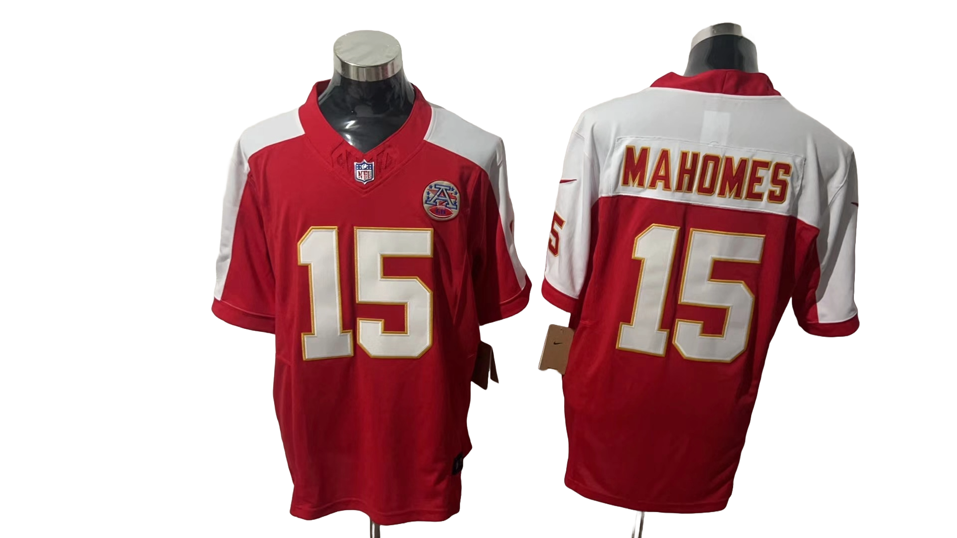 Kansas City Chiefs 15 Red Three Generations of Gratitude Jersey NFL