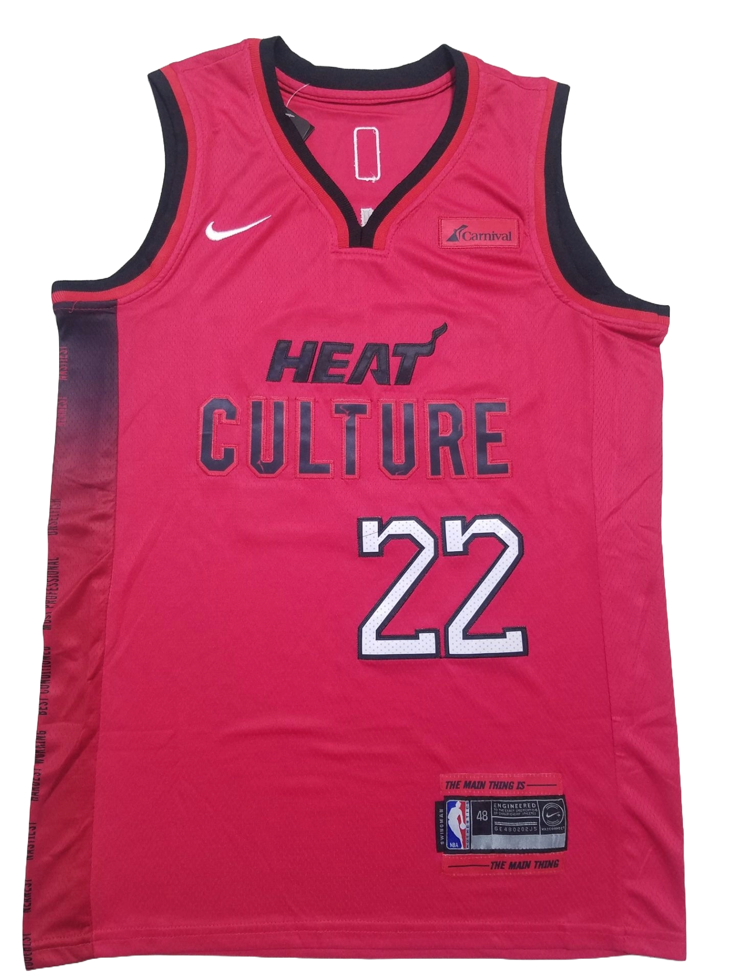 Miami Heat 22 Red City Jersey NBA