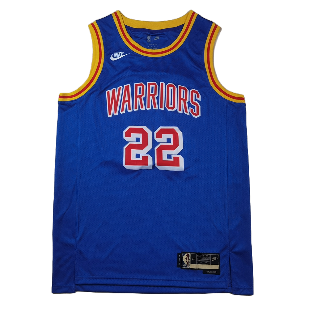 Golden State Warriors Warrior 22 Blue 75th Anniversary Jersey NBA