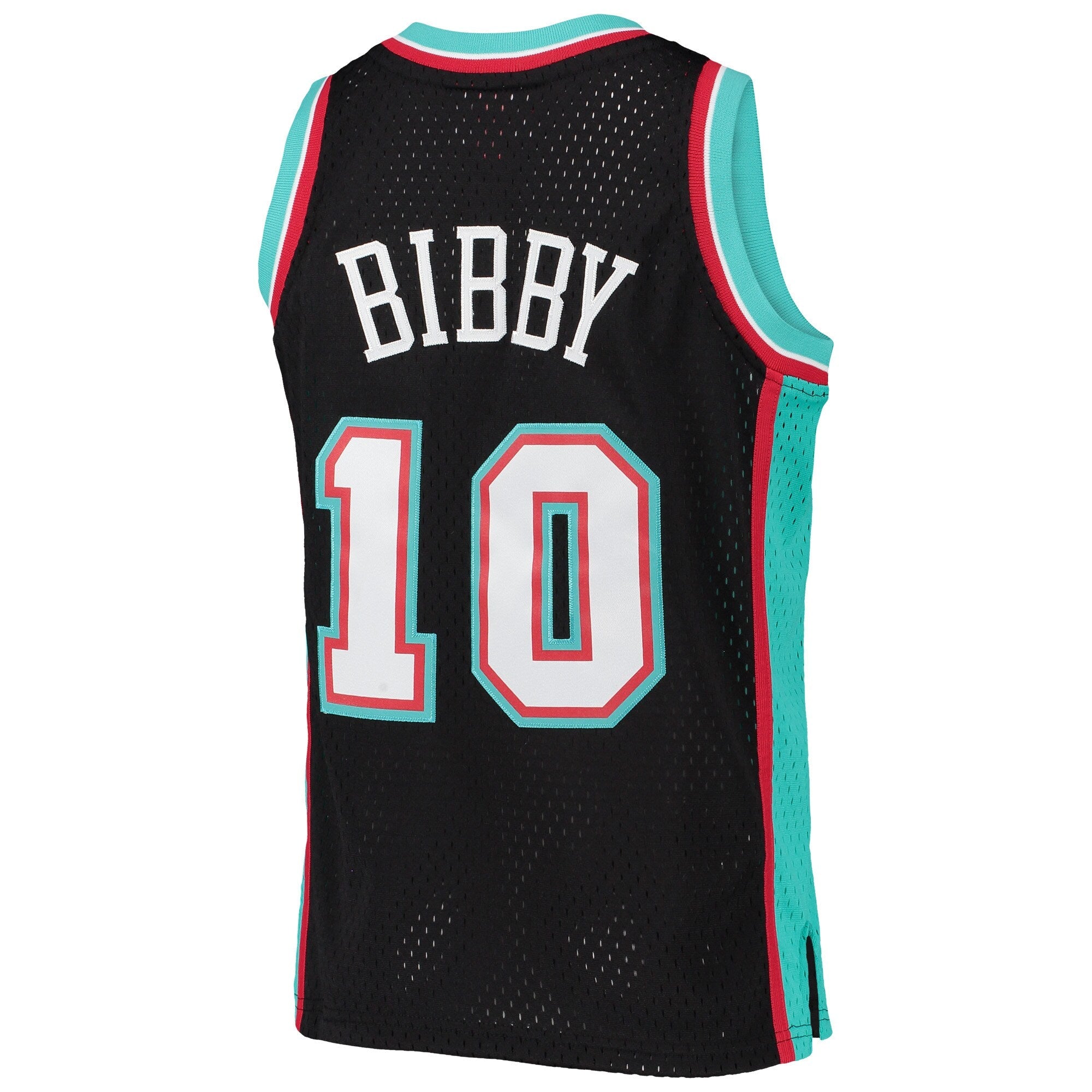 Youth Vancouver Grizzlies Mike Bibby Mitchell & Ness Black 2000-01 Hardwood Classics Swingman Jersey