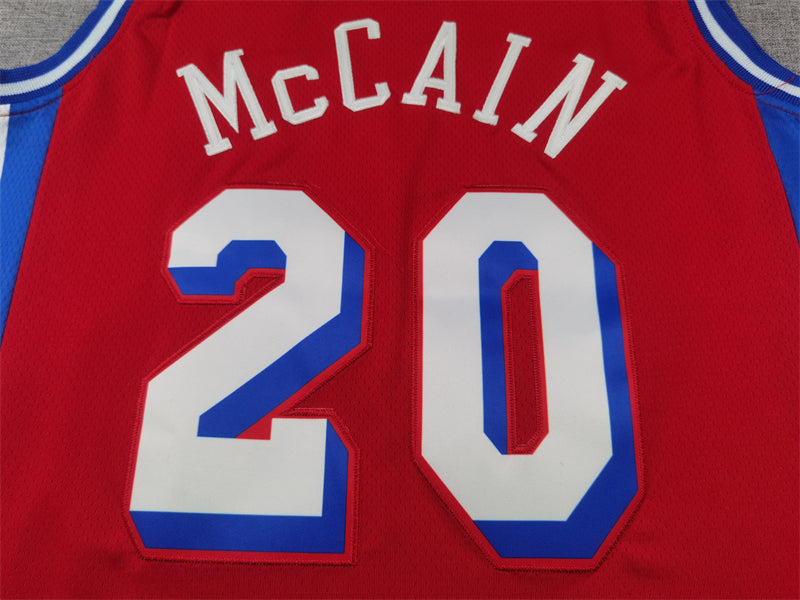Philadelphia 76ers 20 red Jersey NBA
