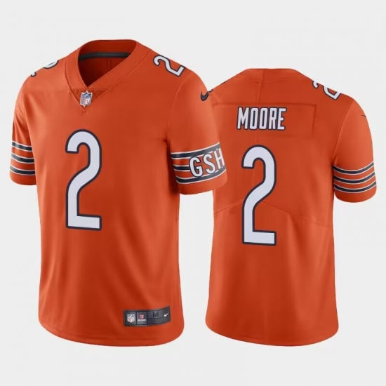 Chicago Bears 2 Orange Jersey NFL