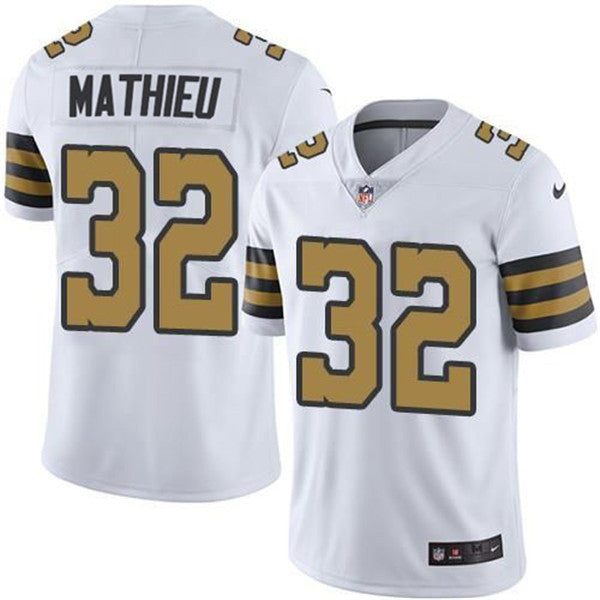 New Orleans Saints 32 White &amp; Gold Saints Jersey NFL