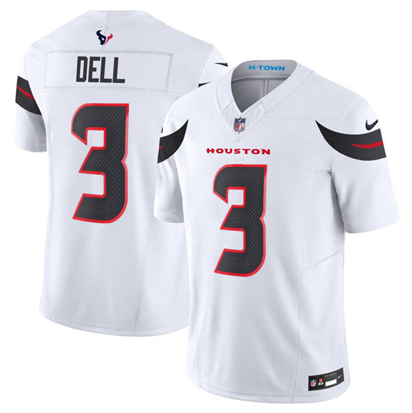 Houston Texans 3 White New Generation Jersey NFL