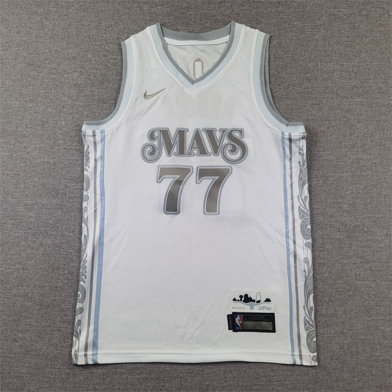 Calf 77 white city version Jersey NBA