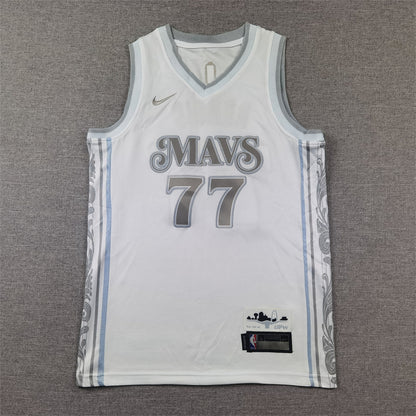 Calf 77 white city version Jersey NBA