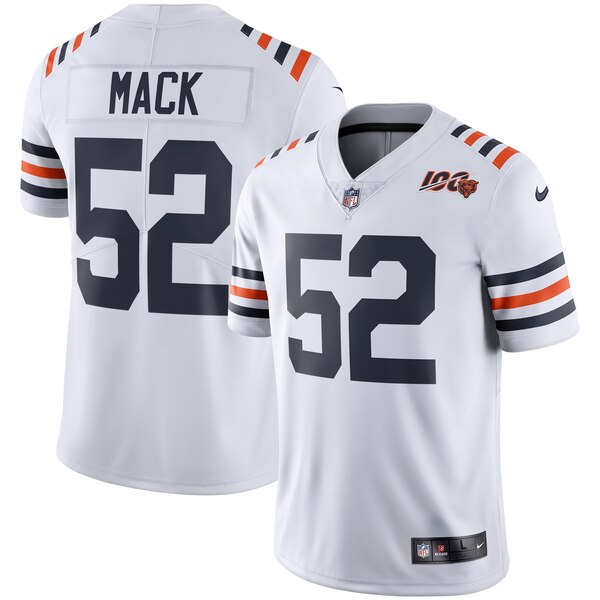 Chicago Bears 52 White Jersey NFL