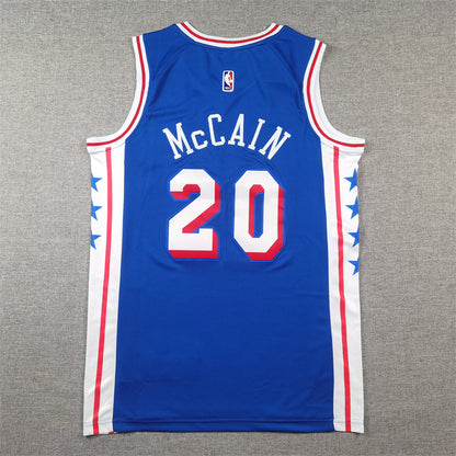 Philadelphia 76ers 20 blue Jersey NBA