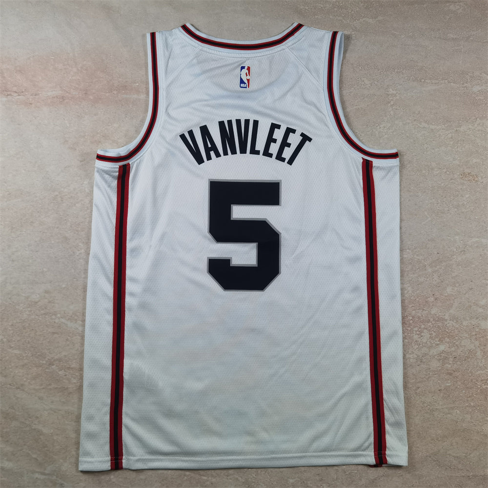 Houston Rockets 5 White City Edition Jersey NBA