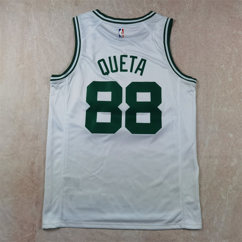 Boston Celtics 88 White Jersey NBA