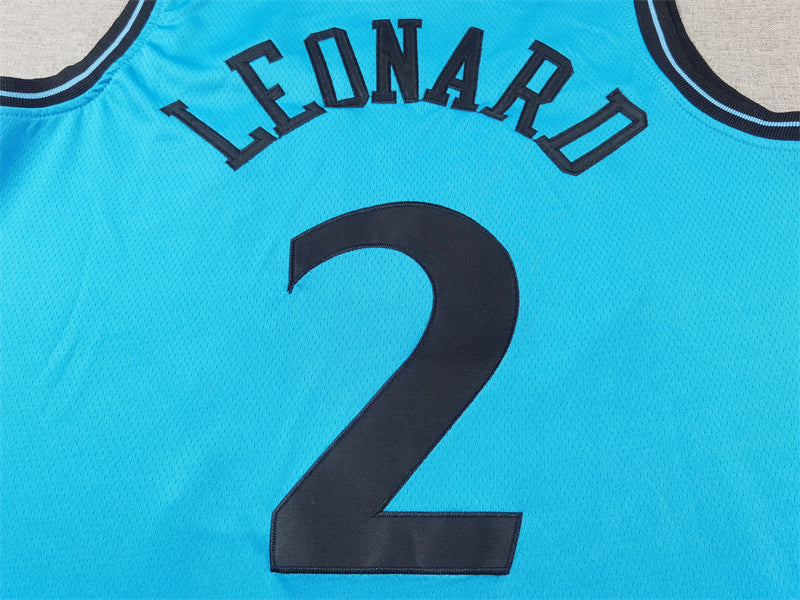 LA Clippers 2 Blue City Edition Jersey NBA