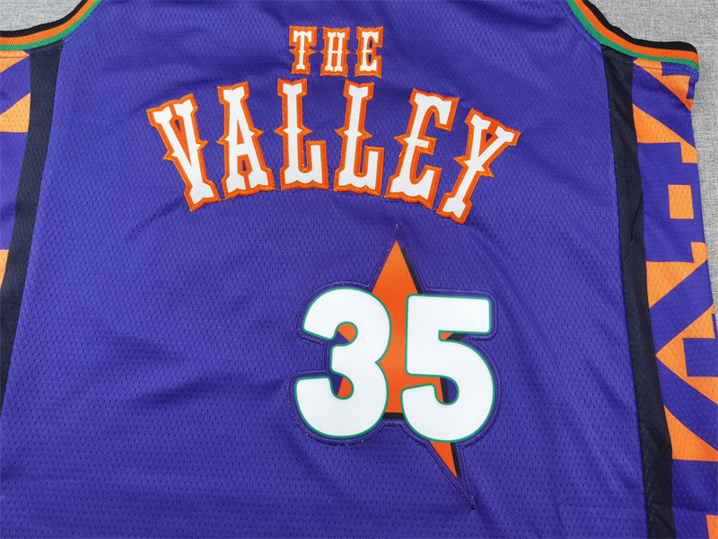 Phoenix Suns 35 Purple City Edition Jersey NBA