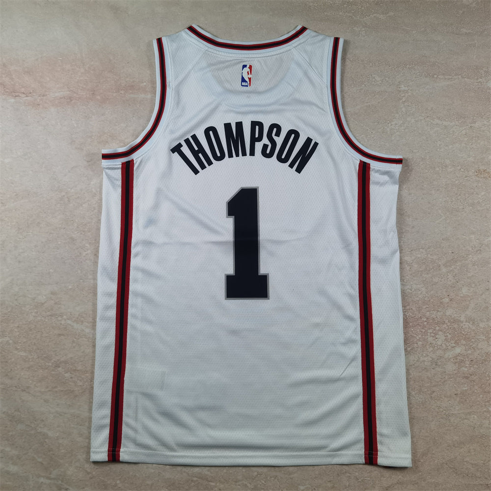 Houston Rockets 1 White City Edition Jersey NBA