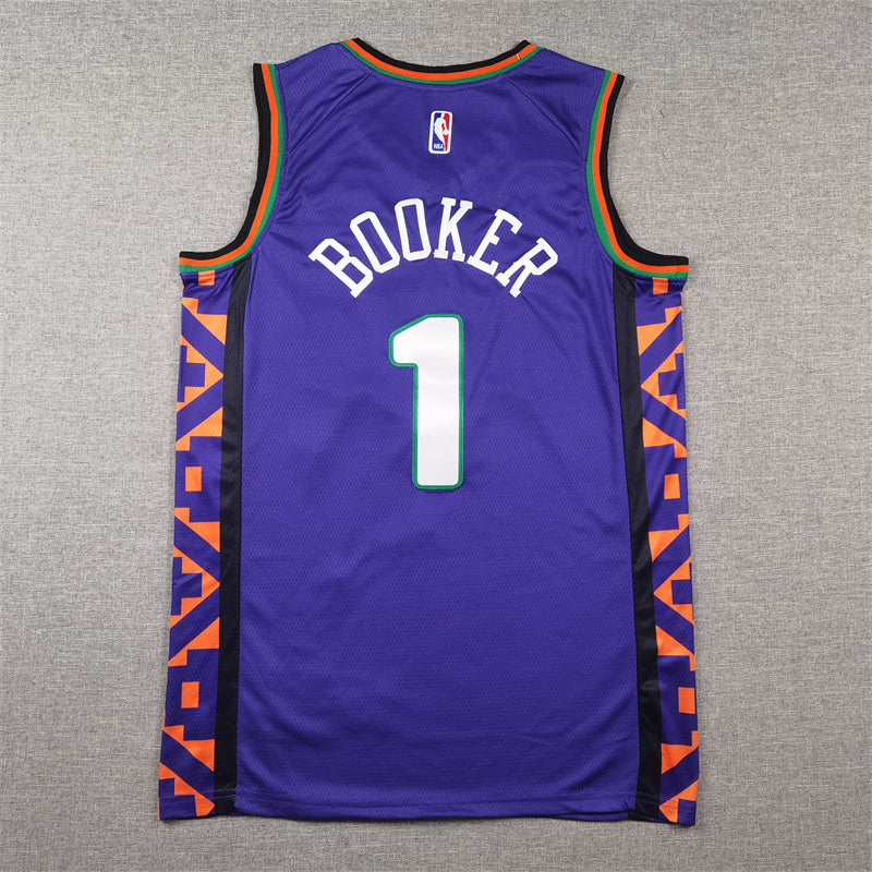 Phoenix Suns 1 Purple City Edition Jersey NBA