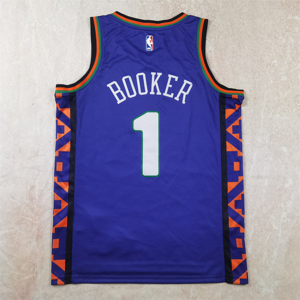 Phoenix Suns 1 Purple City Edition Jersey NBA