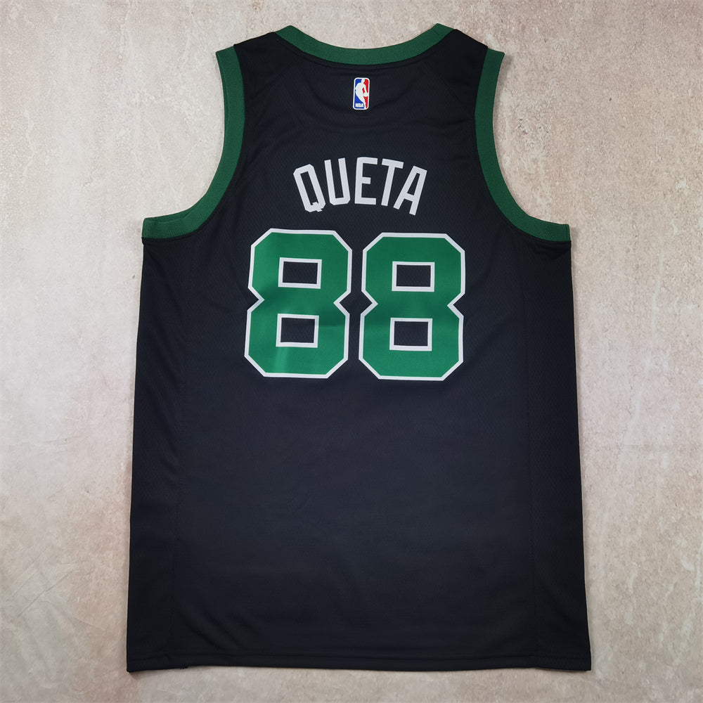 Boston Celtics 88 Black Jersey NBA