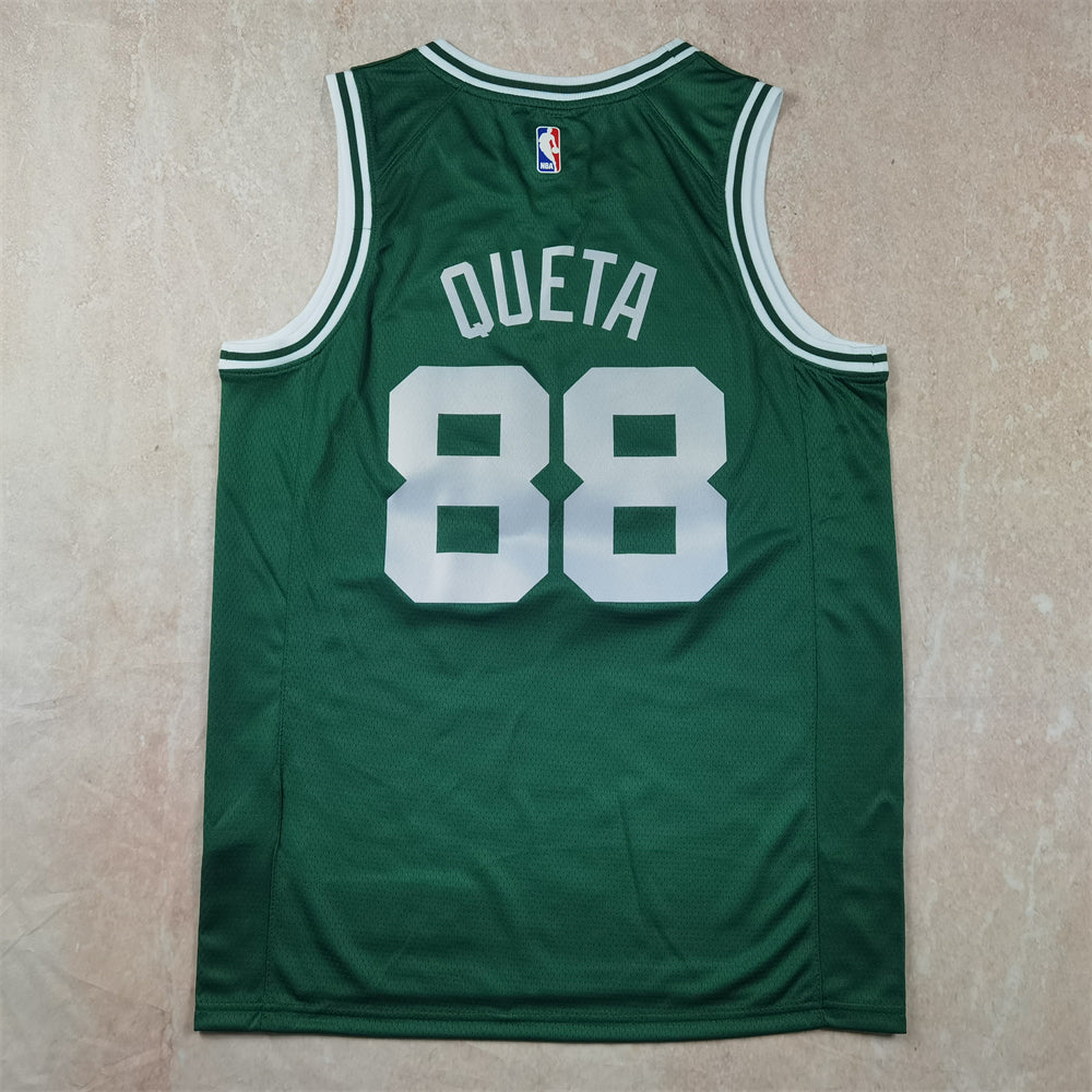 Boston Celtics 88 Green Jersey NBA
