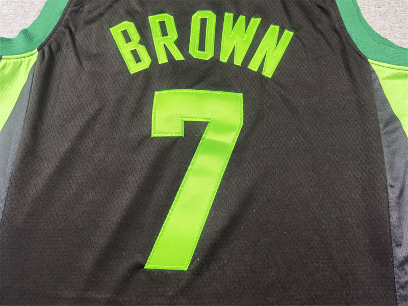 Boston Celtics 7 Black City Edition Jersey NBA
