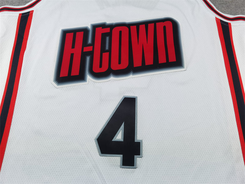 Houston Rockets 4 White City Edition Jersey NBA