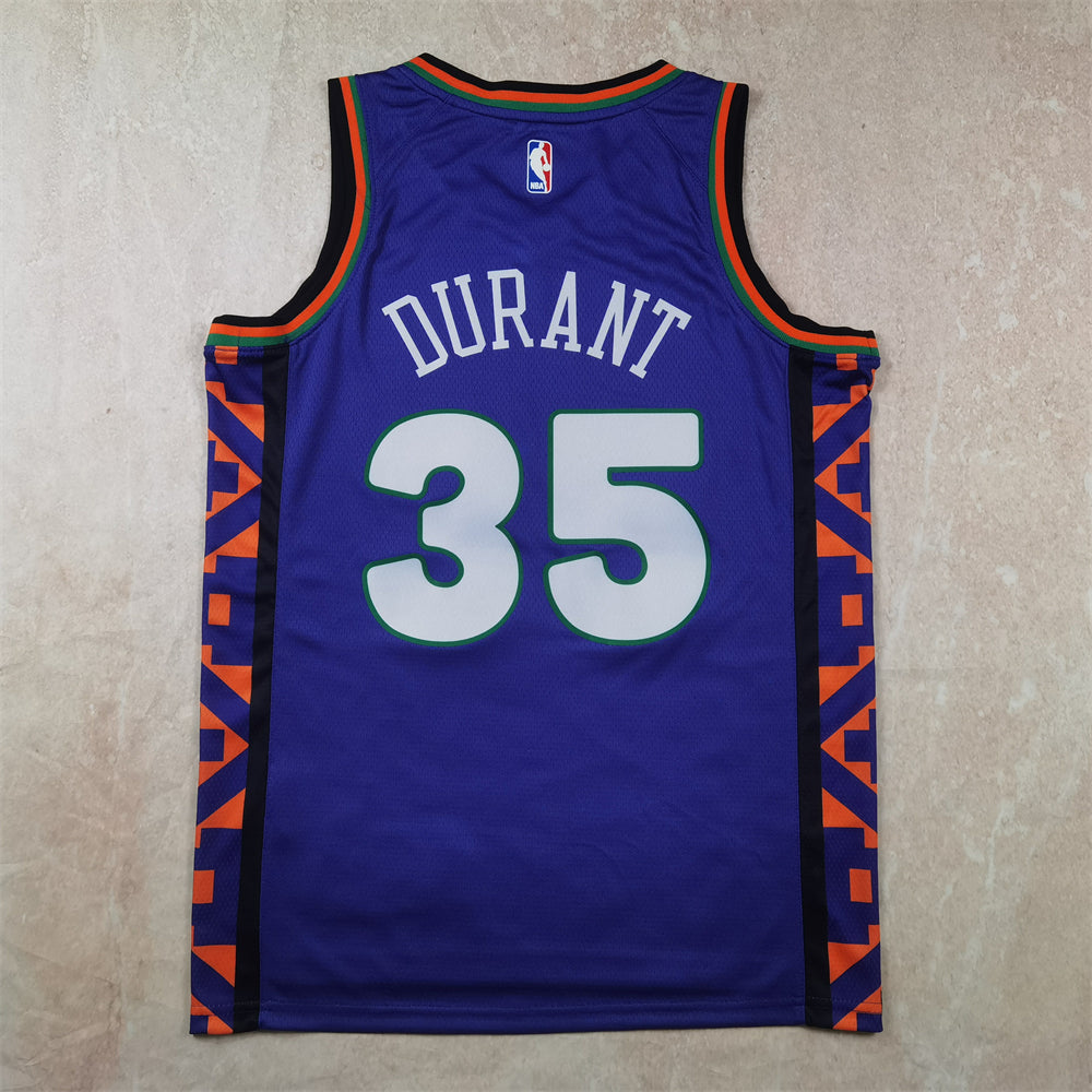 Phoenix Suns 35 Purple City Edition Jersey NBA