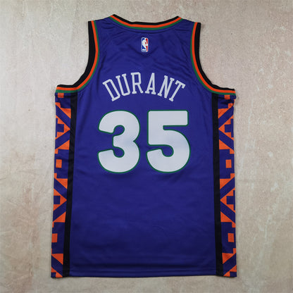 Phoenix Suns 35 Purple City Edition Jersey NBA