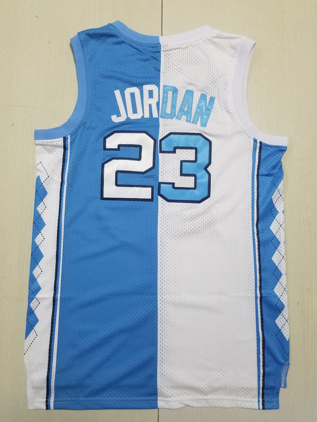 North Carolina 23 blue and white Yin and Yang version Jersey NBA