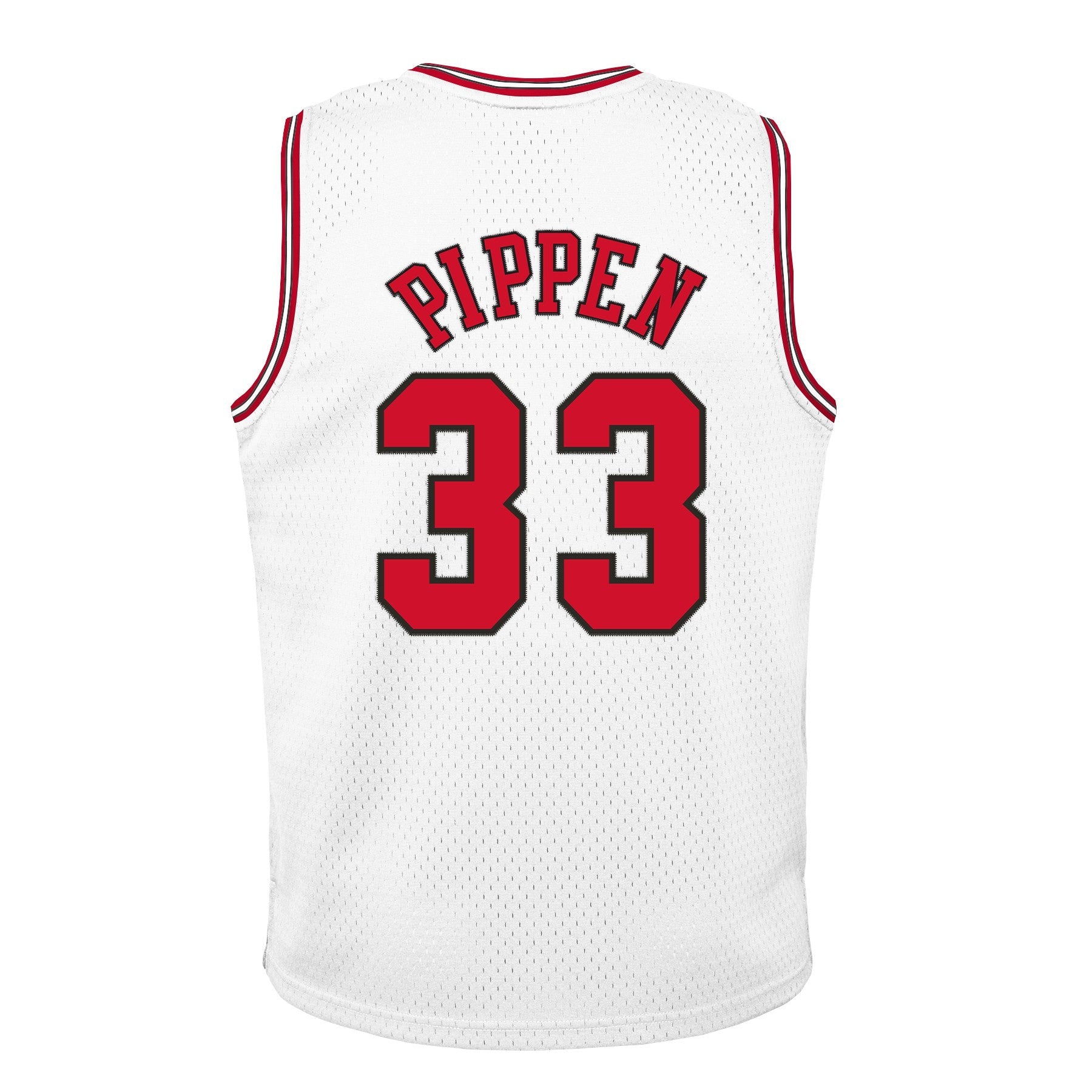 Youth Chicago Bulls Scottie Pippen Mitchell &amp; Ness White Hardwood Classics Swingman Jersey