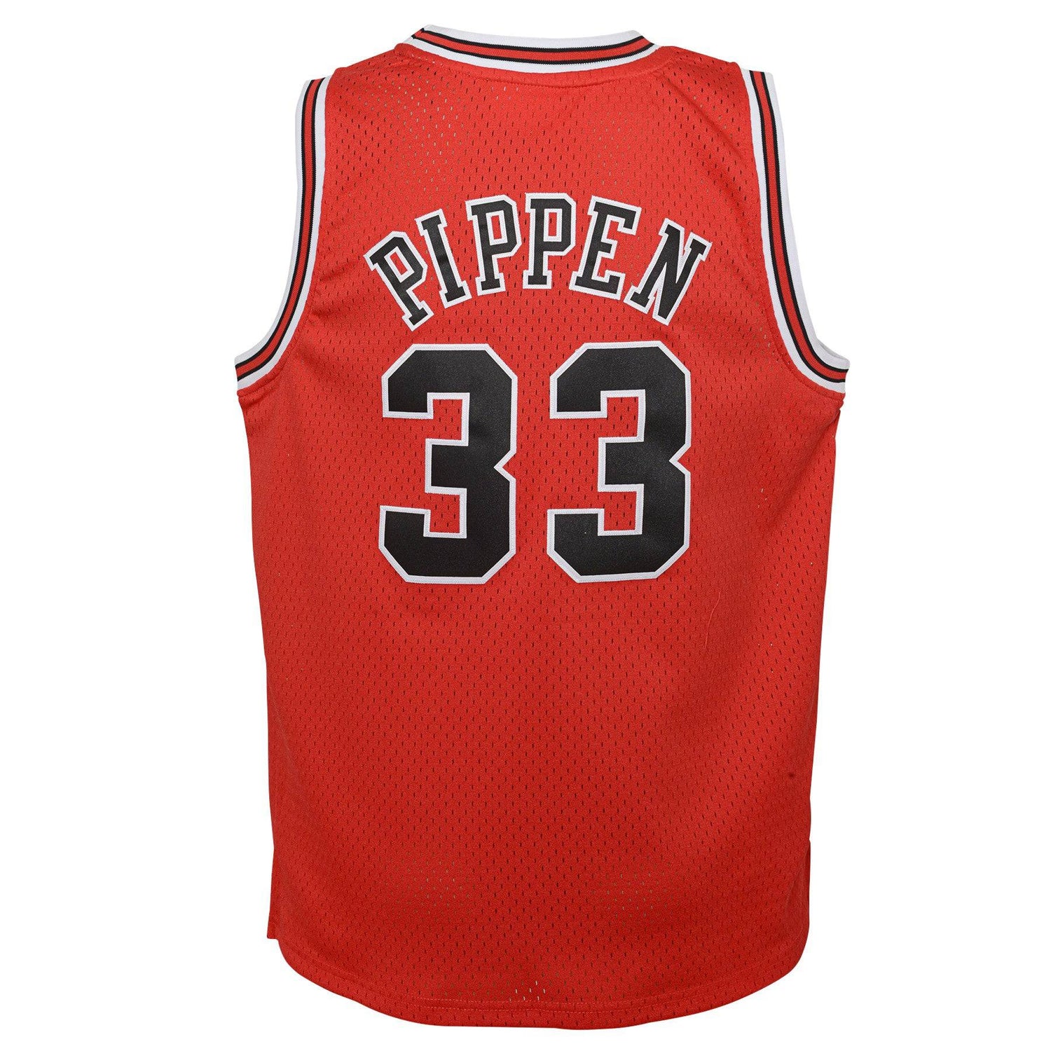 Youth Chicago Bulls Scottie Pippen Mitchell &amp; Ness Red Hardwood Classics Swingman Jersey