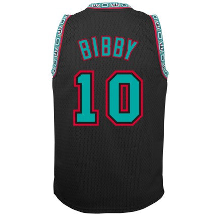 Youth Vancouver Grizzlies Mike Bibby Mitchell &amp; Ness 1998-99 Hardwood Classics Reload 2.0 Swingman Jersey-Black