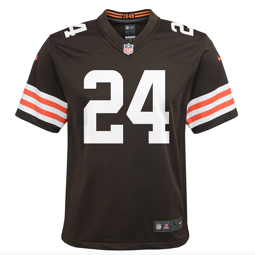 Youth Nike Nick Chubb Brown Cleveland Browns Game Jersey