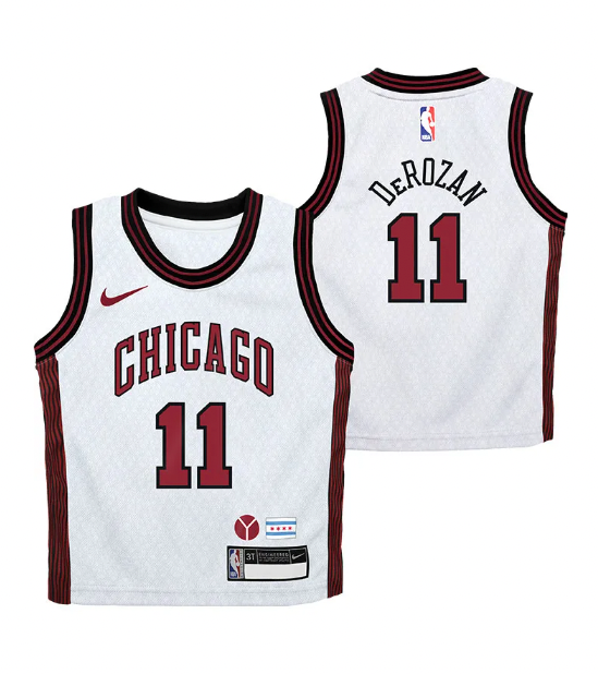 Toddler DeMar DeRozan Chicago Bulls 2022-23 City Edition Nike Jersey