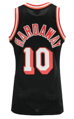 Miami Heat Tim Hardaway Mitchell &amp; Ness NBA Mens Hardwood Classic Swingman Jersey
