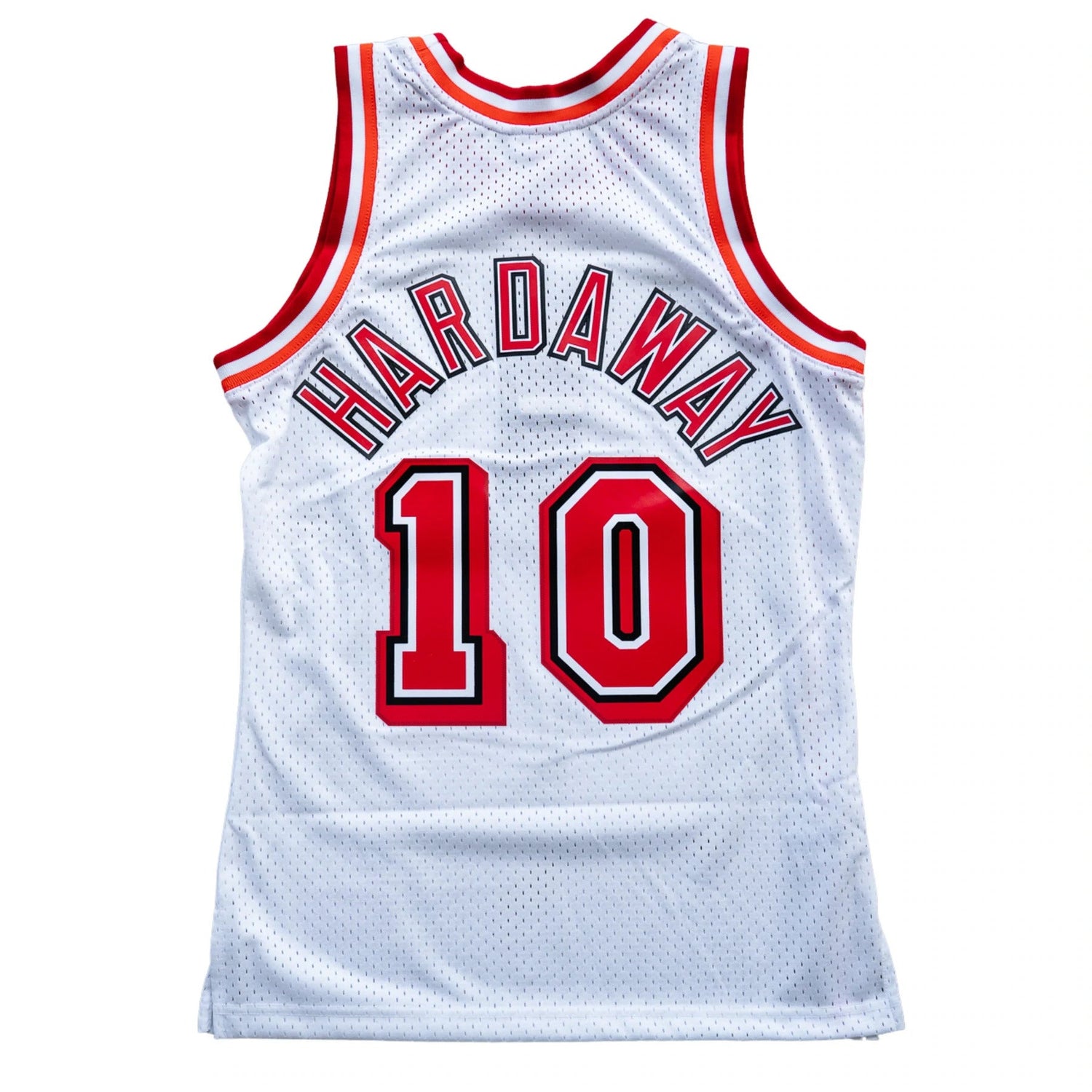 Miami Heat Tim Hardaway Mitchell &amp; Ness NBA Mens Hardwood Classics White Swingman Jersey