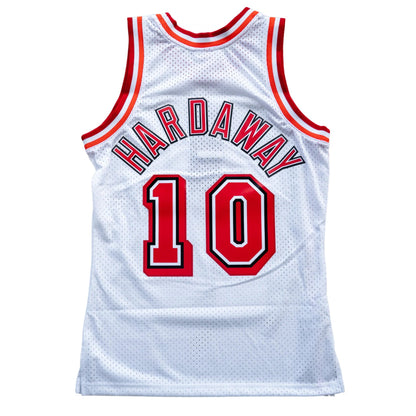 Miami Heat Tim Hardaway Mitchell &amp; Ness NBA Mens Hardwood Classics White Swingman Jersey