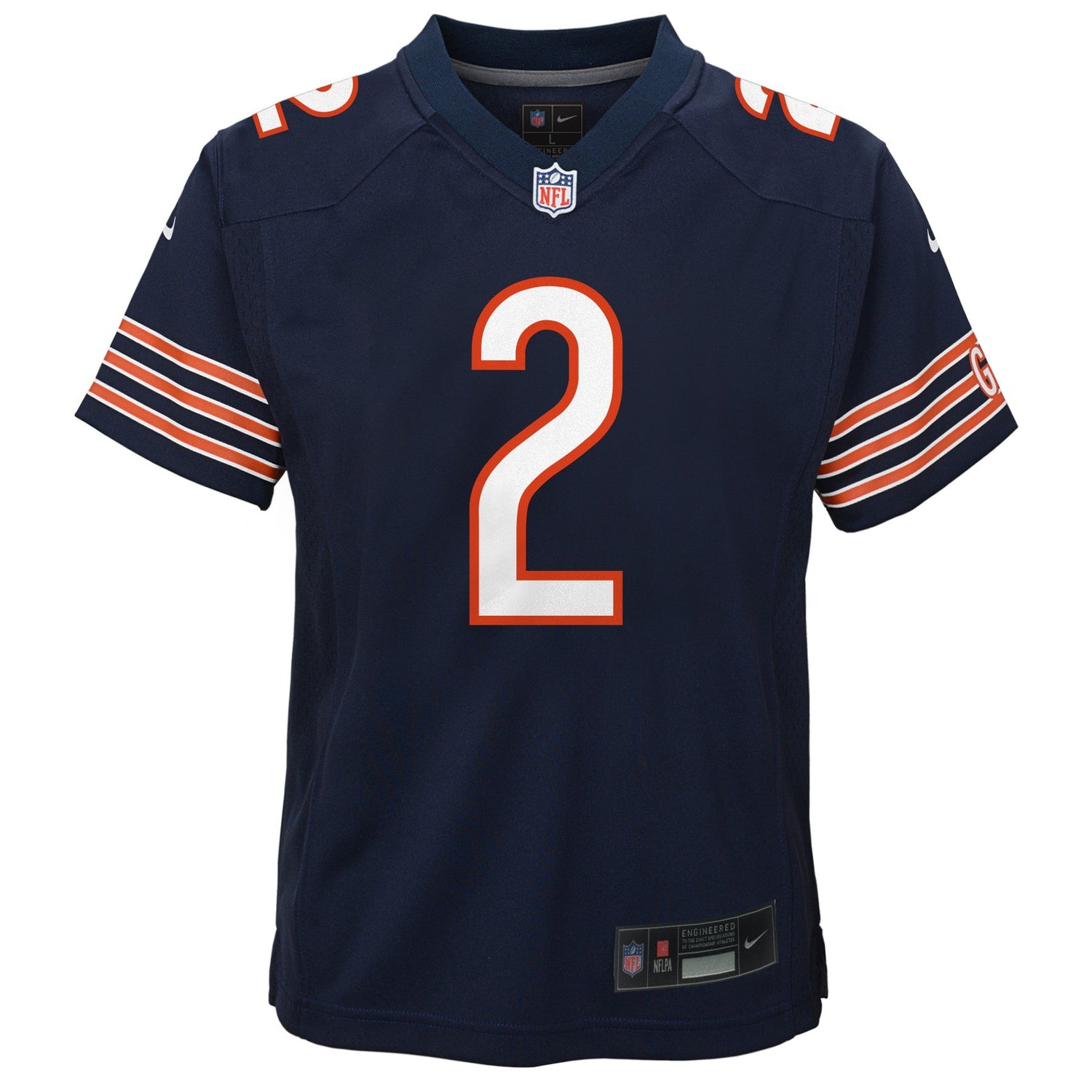 Youth DJ Moore Chicago Bears Navy Nike Game Jersey