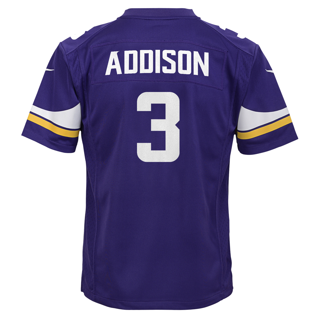 Youth Jordan Addison Minnesota Vikings Purple Nike Game Jersey