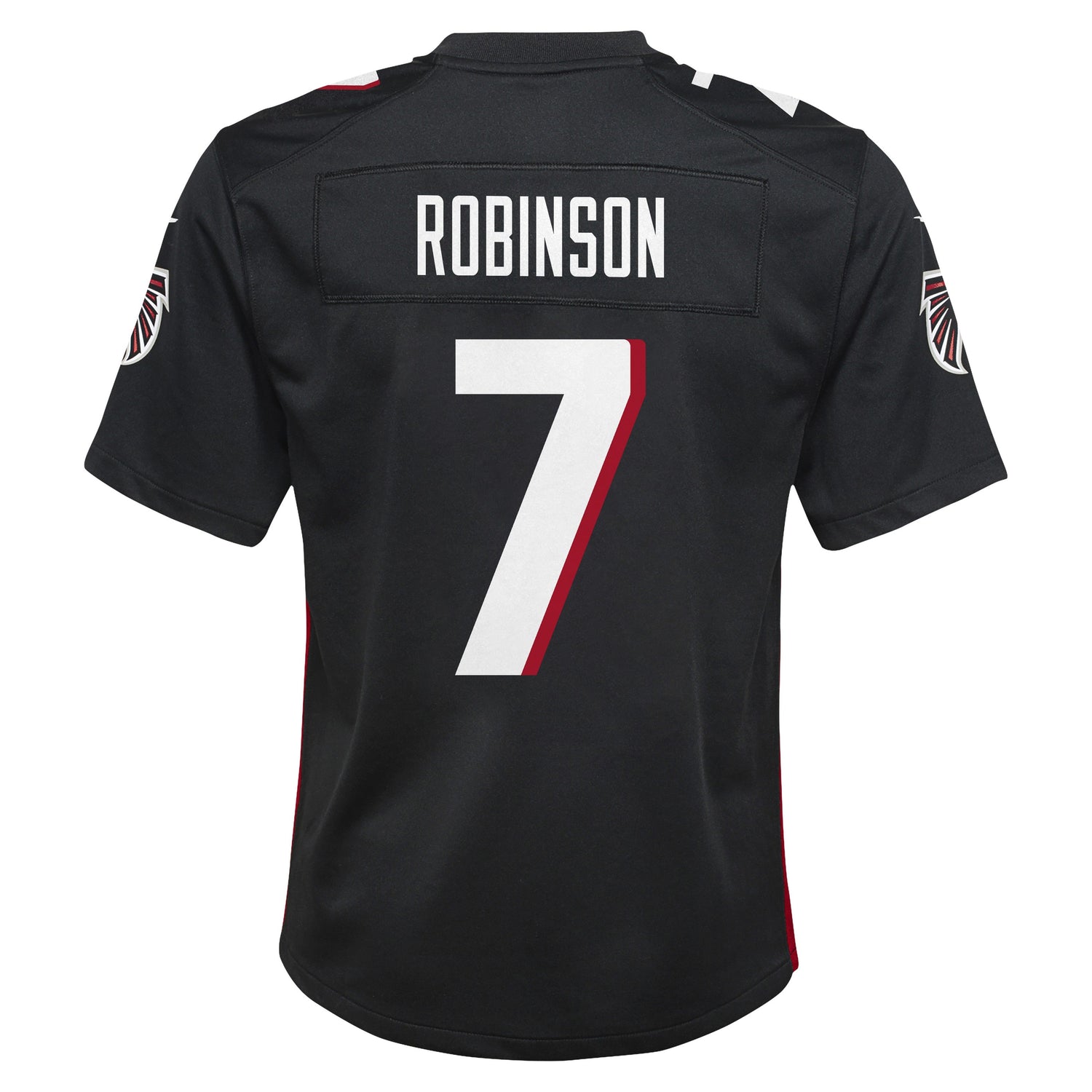 Youth Bijan Robinson Atlanta Falcons Nike Black Game Jersey